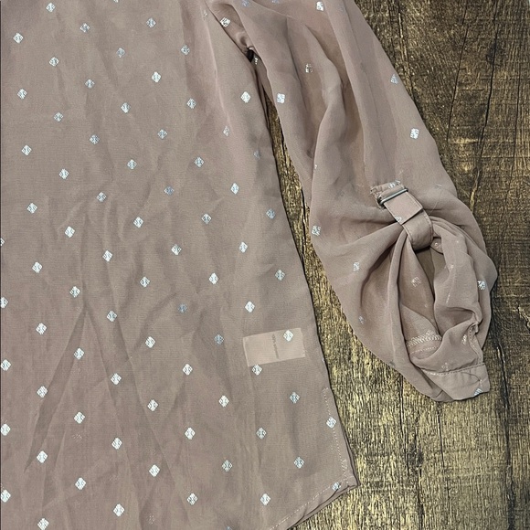 Maurices Blush Pink Cross-Back Blouse - Picture 5 of 10